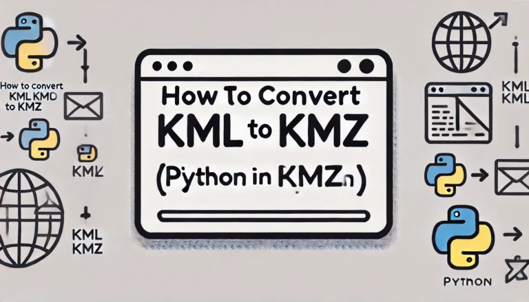 How to Convert KML to KMZ using Python